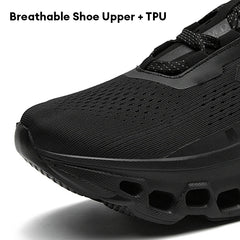Men's Running Shoes Luxury Lightweight Athletic Gym Sneakers Non-Slip Cushioning Sports Shoes Outdoor Travel Walking Shoes