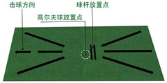 Golf Accessoriespractice Matsturf Practice Matsindoor Swing Matsindoor Sporting Goodsgolf Batting Cushions Golf Training Aids