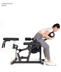 Multi Functional Gym Equipment Leg Extension Curling Machine Waist Abdominal Bench Flexion Training Equipment