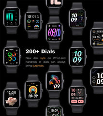 2025 New HD AMOLED Health Monitoring Smartwatch Men IP68 Waterproof Smart Notifications Voice Assistant Women Men Smart Watch