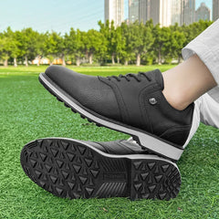 Classic Golf Shoes Men Spikes Golf Footwears Comfortable Gym Sneakers