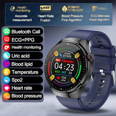 2025 New For HUAWEI Health Monitoring Smart Watch Blood Lipids Uric Acid  For Men Clock 24/7 ECG+PPG Bluetooth Call smartwatches