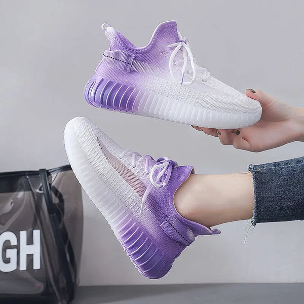 Gym Ladies Shoes Running Women Footwear Flat Cotton Urban With Stylish Cheap Summer 2024 Korean Designer Y2k Fashion Light
