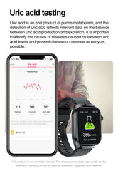2025 New Health Glance ECG AI Diagnosis Smart Watches Men Heart Rate Blood Pressure IP68 Waterproof Smartwatches For HUAWEI IOS