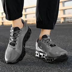 Men's Running Walking Shoes Comfortable Cushioning Non-Slip Breathable Athletic Gym Workout Cross Trainer Jogging Sneakers