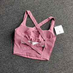 Women Sports Bra Top Push Up Fitness Yoga Bra Underwear Sport Tops For Women Breathable Running Vest Bralette Gym Wear Female