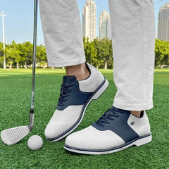 Classic Golf Shoes Men Spikes Golf Footwears Comfortable Gym Sneakers