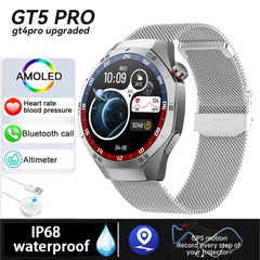 Smart Watch Men Sport Blue Tooth Call Heart Rate Health Music Information Reminder Voice Assistant 2025 Smartwatch Calculator