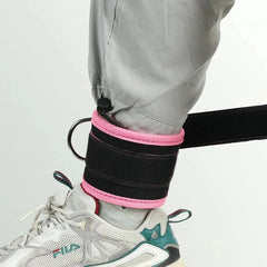 Fitness Ankle Straps Adjustable D-Ring Support Cuffs Gym Leg Strength Workouts Pulley With Buckle Sports Guard Safety Abductors